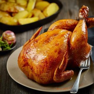 Poulet 1/1 + frites + Salade
