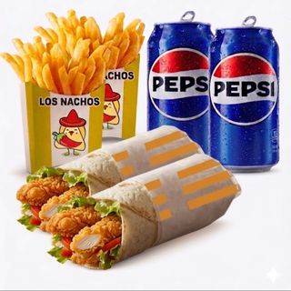 Menu Duo Crunch wrap