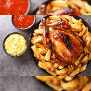 Poulet roti complet 
