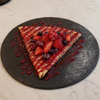 Crêpe aux fruits rouges