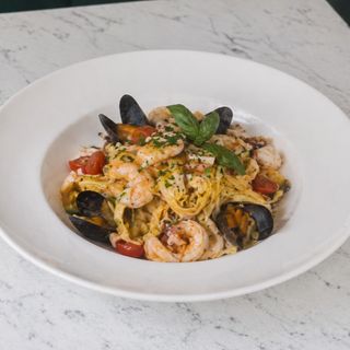 Tagliatelles aux fruits de mer