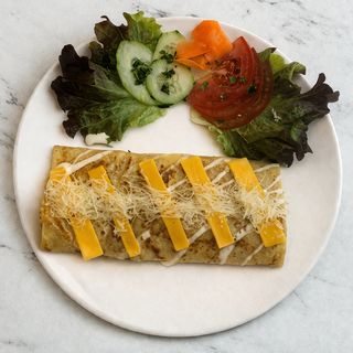 Crêpe viande hachée
