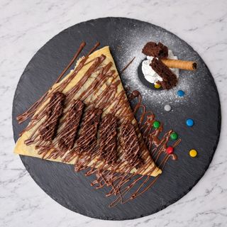 Crêpe au brownie