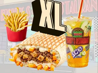 Tacos XL (3 viande) + Grande Frite + Boisson