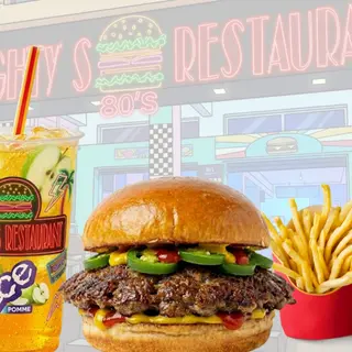 MENU Hamburger + Grande Frite + Boisson
