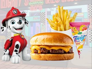 MENU Kids Burger + Frite + Jus