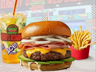 MENU Smoky Avocado Rider + Grande Frite + Boisson