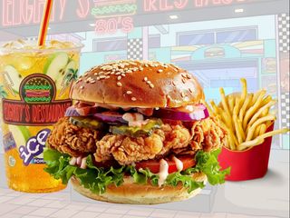 MENU Chicken Terminator + Grande Frite + Boisson