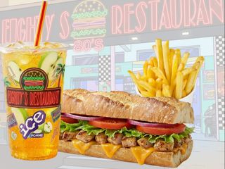 MENU Sandwich Poulet + Frite + Boisson