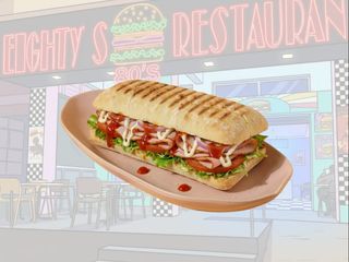Panini Dinde Fumée Seul