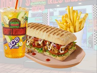 MENU Panini Poulet + Frite + Boisson