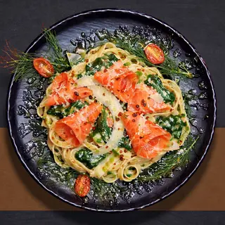Tagliatelles saumon fumé