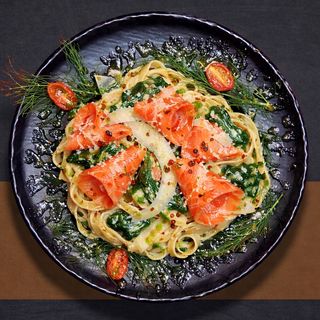 Tagliatelles saumon fumé