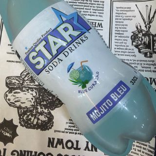 Star soda mojito bleu