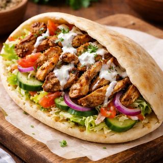 Shawarma pita