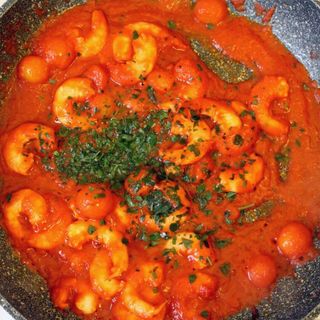 Tajine Crevettes/pil-pil