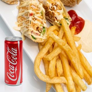 Chawarma poulet+boisson