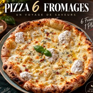 Pizza 6 Fromages