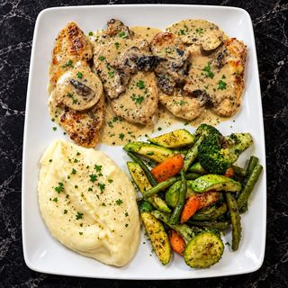 Plat Escalope de Poulet