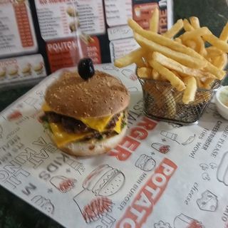 Egg Cheese Burger