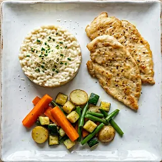 Plat Filets de poulet