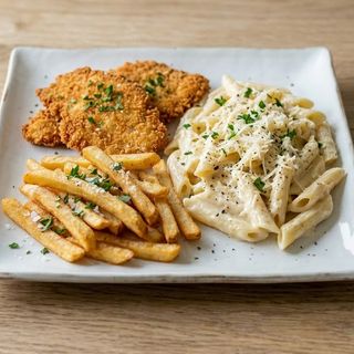 Plat Chicken Crusty