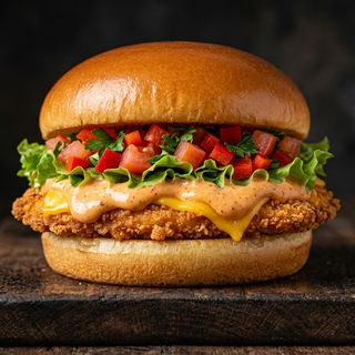 Break Chicken Burger