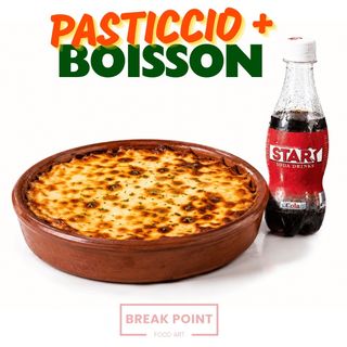 Pasticcio + Boisson