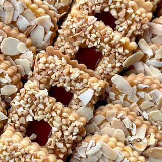 Sablé Confiture Pêche