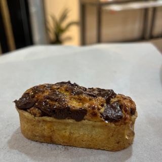 Mini tarte aux amandes et chocolat 