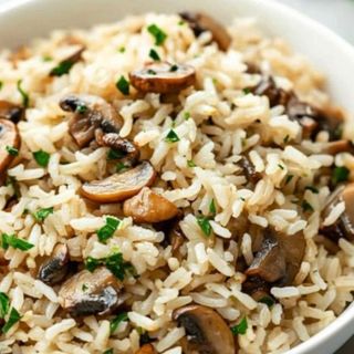 Mushroom rice