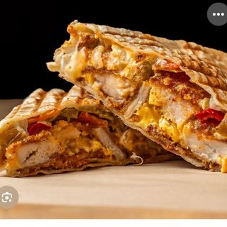 Taco Chicken with fríes