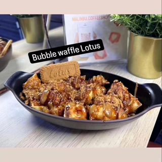 bubble waffle cups lotus