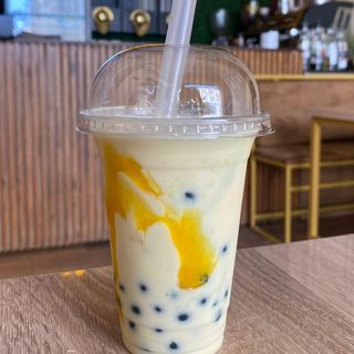Bubble tea Milkshake pèche