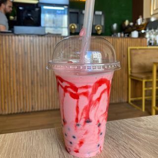Bubble tea Milkshake Framboise