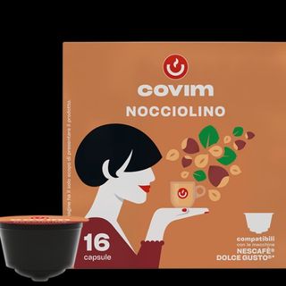 16 Capsules Dolce Gusto  CAPPUCCINO NOISETTE COVIM