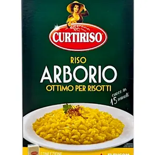 RIZ - “ RISOTTO ARBORIO “ CARTON DE 500GR CURTIRISO