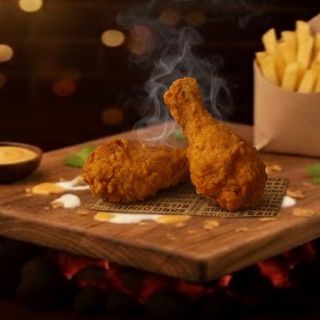 Pilons de poulet croustillants