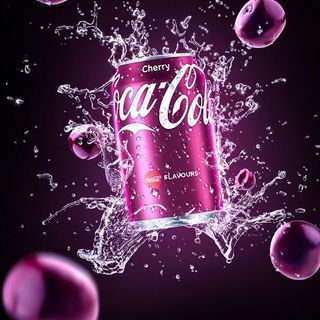 Coca Cola - Cherry ( 33Cl ) Canette