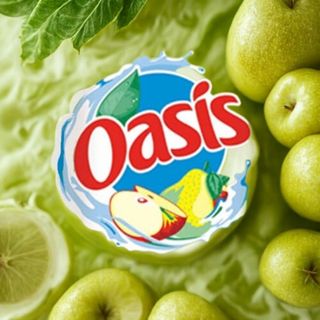Oasis - Pomme poire ( 33Cl ) Canette
