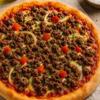 Pizza viande hachée