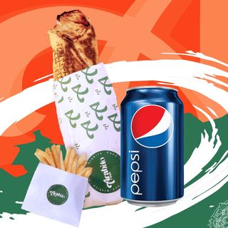 Menu shawarma normal