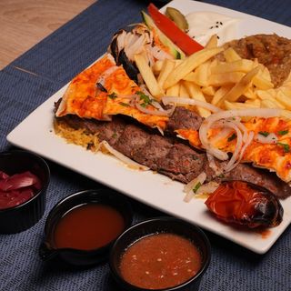 Plat Kebab Adana
