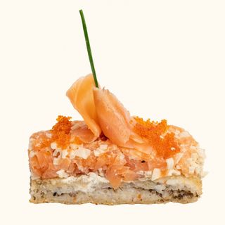 Sushi Pizza Saumon Fumé Crabe