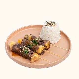 Brochettes Yaki Guy Cheese