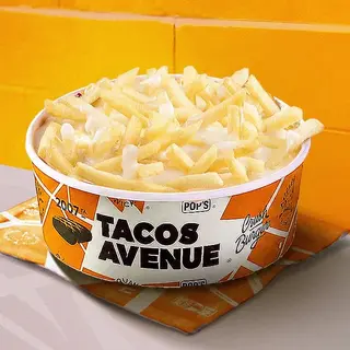 BOWL FRITES SAUCE FROMAGÈRE
