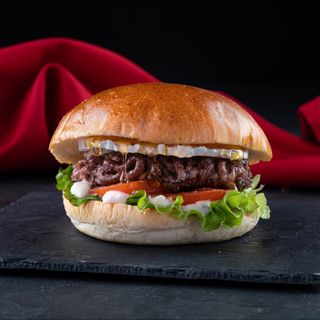 Le Burger Chèvre Miel