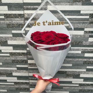Bouquet 15 fleurs je t’aime