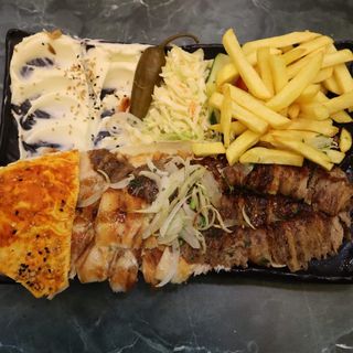 Plat Shawarma Mixte