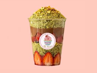Verrine Dubai strawberry